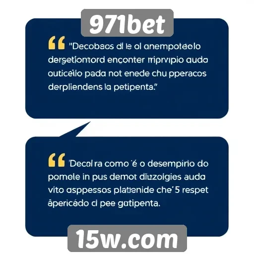 Desempenho do atendimento ao cliente no 971bet